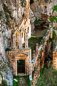 Hania, the Akrotiri peninsula. The abandoned Aghios Ioannis monastery, better known as Moni Katholikou. (VI-VII c). 